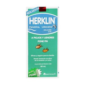 Solucion Herklin 0.2 % 60 mL