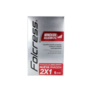 Folcress Solucion 5% 60 mL 2x1