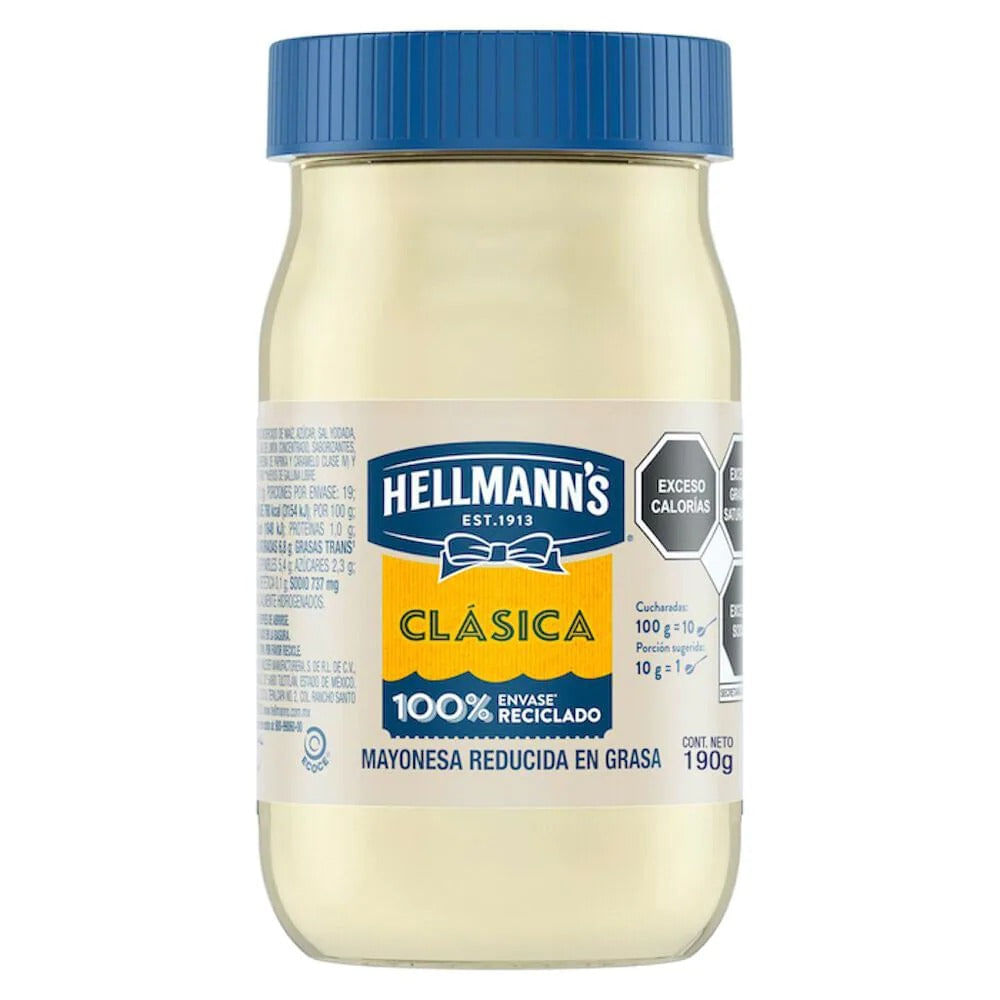 Mayonesa Hellmann's 190 G - Farmacias Klyns