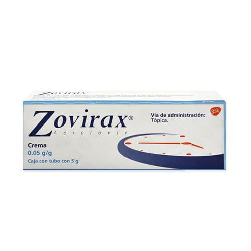 Zovirax Crema 005 Tubo Con 5 G Farmacias Klyns 6797