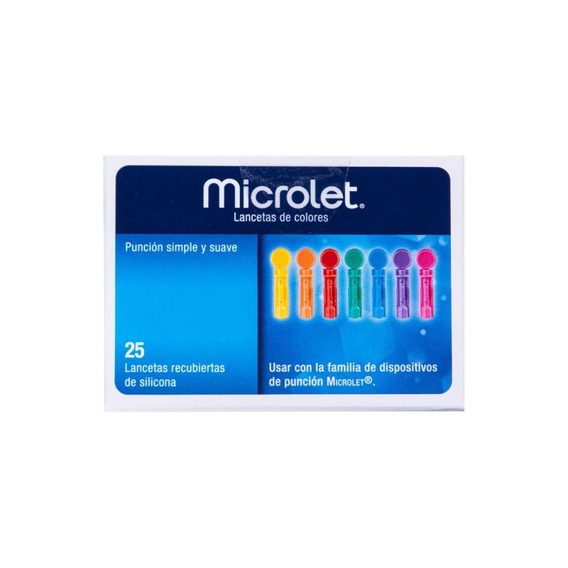 Lancetas-de-Color-Microlet-25-Piezas