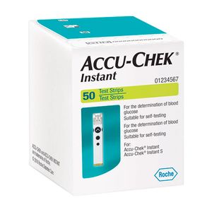 Tiras Reactivas Accu-Chek Instant 50 Piezas