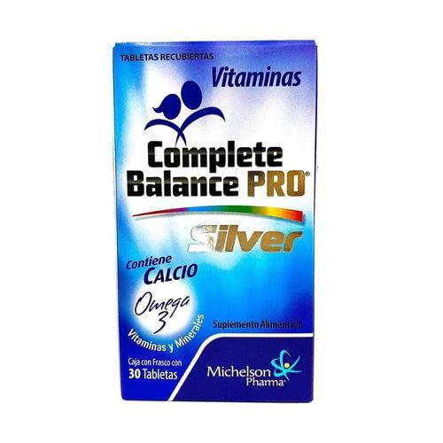 Complete Balance Pro Silver 30 Tabletas Farmacias Klyns