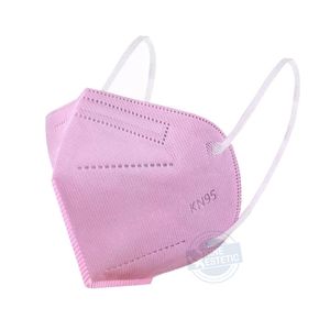 Cubreboca KN95 Rosa 1 Pieza