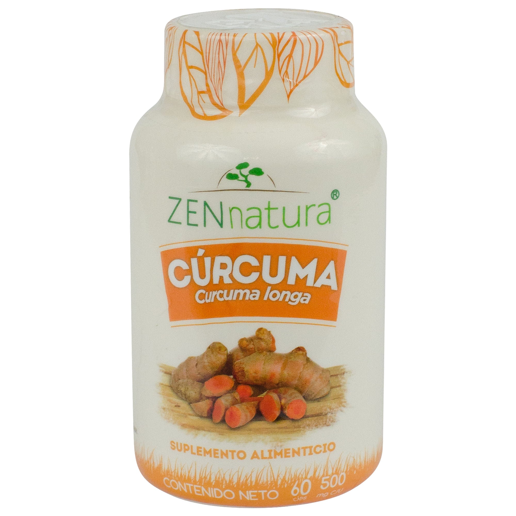 Curcuma Zen Natura 60 Capsulas - Farmacias Klyns