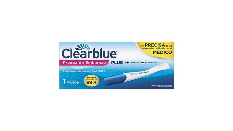 Precio de 2025 prueba clear blue