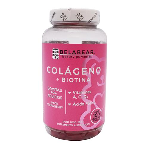 Belabear-Colageno---Biotina-260-g-100-Gomitas