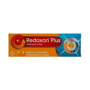 Redoxon Plus Vtiamina C + Zinc 10 Tabletas Efervescentes