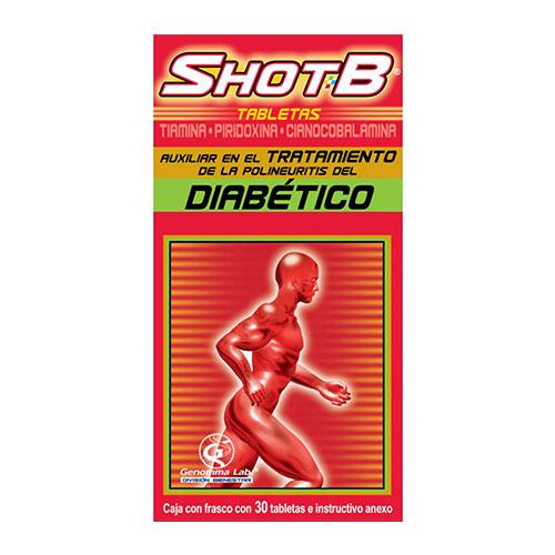 Shot-B 30 Tabletas - Farmacias Klyns