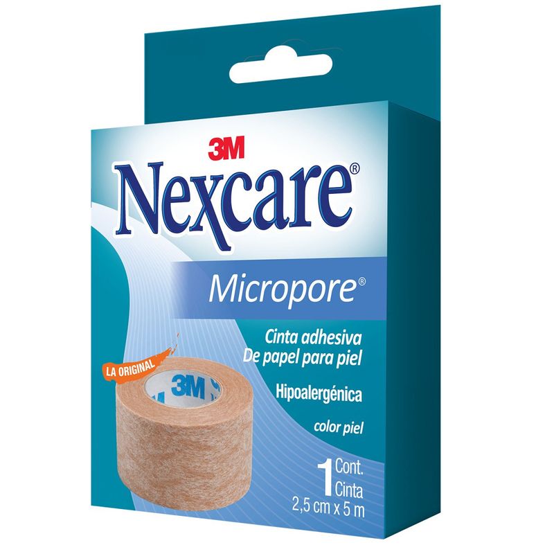Cinta-Microporosa-Nexcare-Piel-2.5cm-x-5m-1-Pieza.