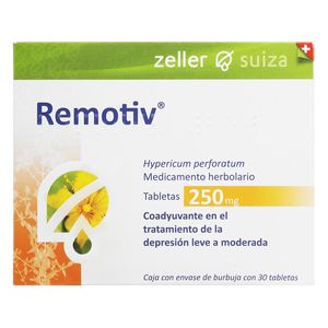 Remotiv 250 mg 30 Tabletas