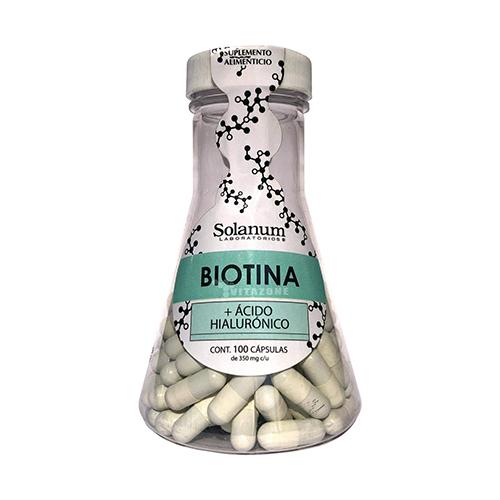 Solanum-Biotina---Acido-Hialuronico-350-mg-100-Capsulas
