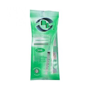 Jeringa DL 3 mL 21G x 32mm 3 Pieza