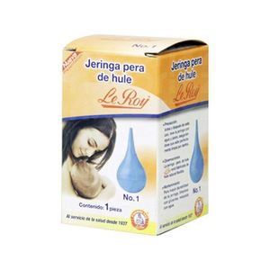 Jeringa Pera No. 1 Le Roy 1 Pieza