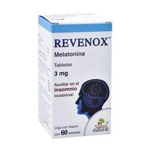 Revenox Melatonina 3 mg 60 Tabletas