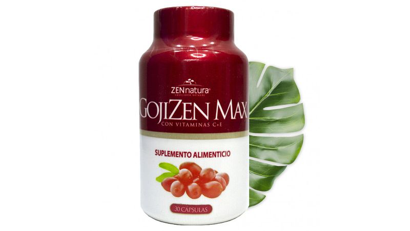 Goji Sen Max Suplemento Zen Natura 30 Capsulas - Farmacias Klyns