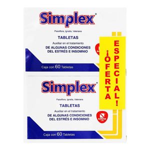 Simplex Duo Pack 120 Tabletas