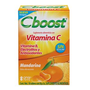C Boost Vitaminca C Mandarina 10 Sobres de 8gr