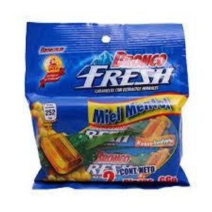 Bronco Fresh Miel-Mentol 66 g
