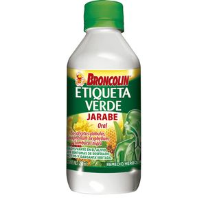 Broncolin Etiqueta Verde Jarabe 250 mL