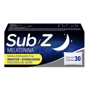 Sub Z 5 mg Sublingual 30 Tabletas