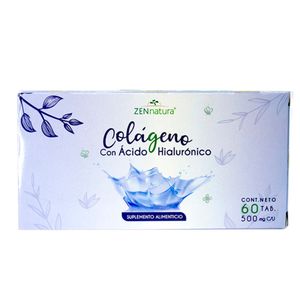 Colageno con Acido Hialuronico 60 Tabletas