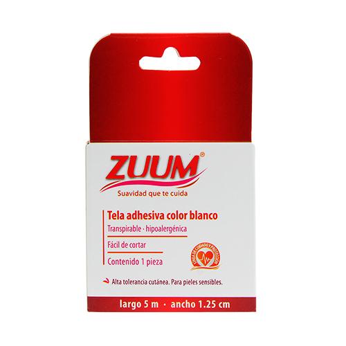 Tela-Adhesiva-Blanca-Zuum-5-m-x-1.25-cm-