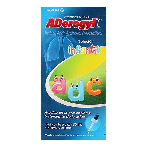 Aderogyl C Infantil 30 mL - Farmacias Klyns