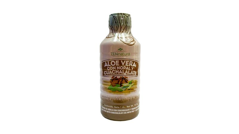 Aloe Vera con Nopal y Cuachalate Zen Natura 1 L - Farmacias Klyns