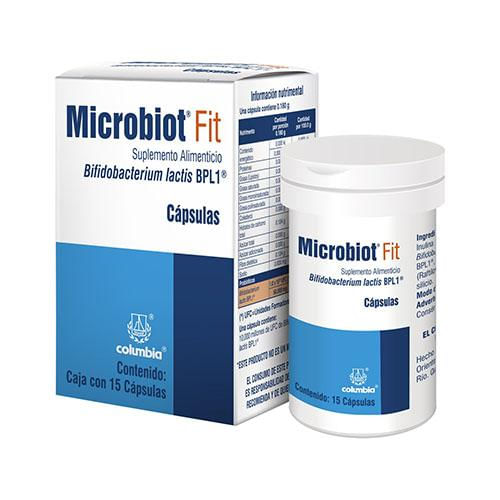 Microbiot Fit 15 Capsulas - Farmacias Klyns