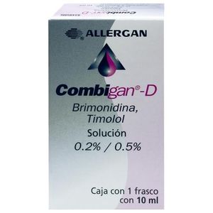 Combigan D Solucion 0.2% / 0.5% 10 mL