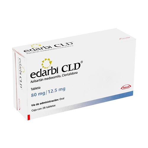 Edarbi CLD 80 mg / 12.5 mg 28 Tabletas Farmacias Klyns