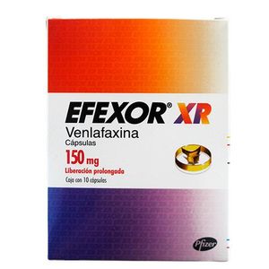 Efexor XR 150 mg 10 Capsulas