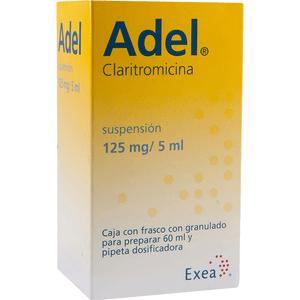 Adel Suspension 125 mg / 5 mL Frasco con 60 mL