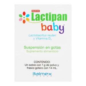 Lactipan Baby Suspension Gotas 1 g 14 mL
