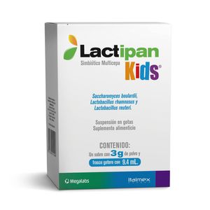 Lactipan Kids Suspension 3 g Frasco con 9.4 mL