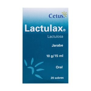 Lactulax Jarabe 10 g / 15 mL 20 Sobres