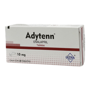 Adytenn Enalapril 10 mg 30 Tabletas