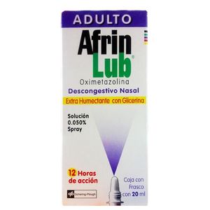Afrin Lub Solucion Spray 0.050% Frasco con 20 mL