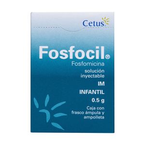 Fosfocil Solucion Inyectable Infantil 0.5 g 1 Ampolleta