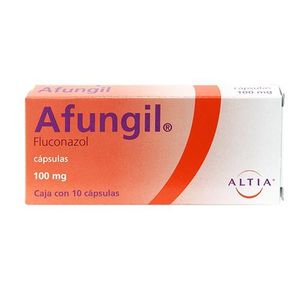 Afungil 100 mg 10 Capsulas