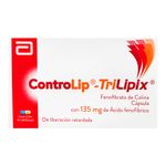 Controlip Trilipix 135 mg 15 Capsulas