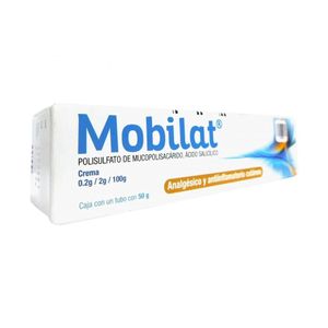 Mobilat Crema 0.2 g / 2 g /100 g Tubo con 50 g