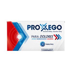 Proxego 500 mg / 150 mg 16 Tabletas