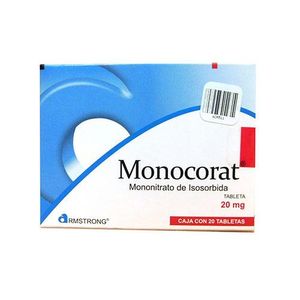 Monocorat 20 mg 20 Tabletas
