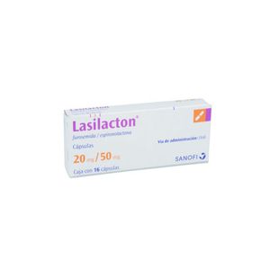 Lasilacton 20 mg / 50 mg 16 Capsulas