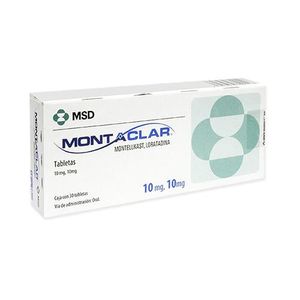 Montaclar 10 mg / 10 mg 30 Tabletas