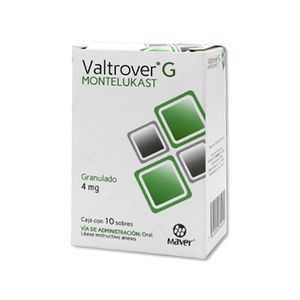 Valtrover G Montelukast Granulado 4 mg 10 Sobres