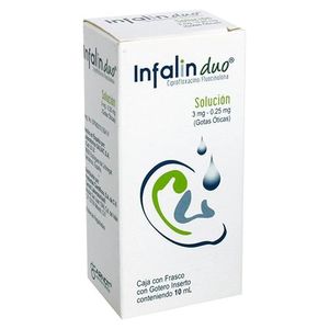 Infalin Duo Solucion 3 mg / 0.25 mg 10 mL