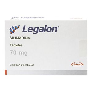 Legalon 70 mg 20 Tabletas